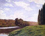 Italian Landscape with Cypresses